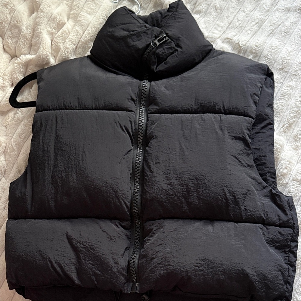 Black Puffer Vest